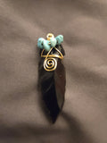 Obsidian Arrowhead Necklace