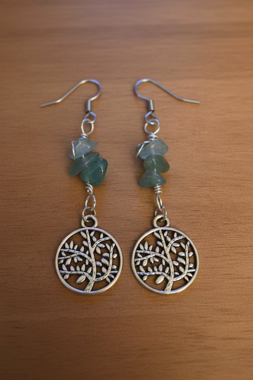 Tree Dangle Earrings
