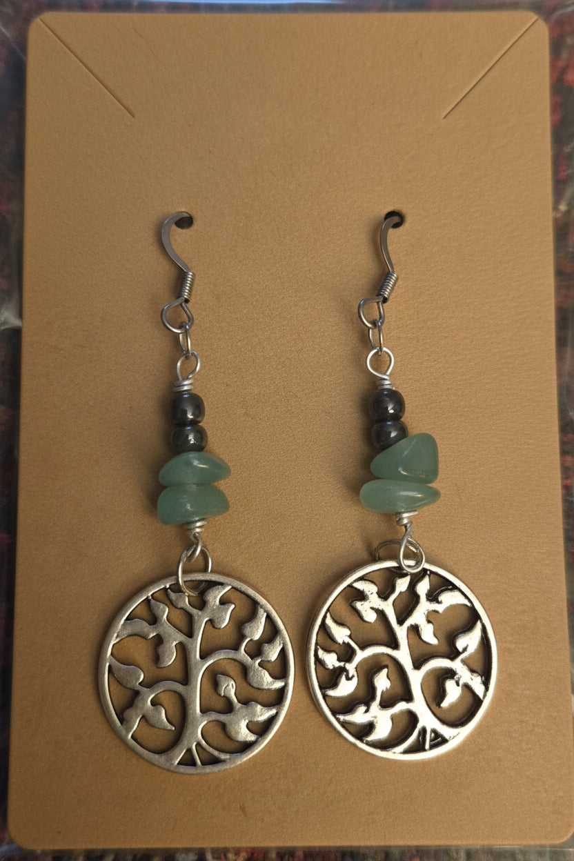 Tree Dangle Earrings